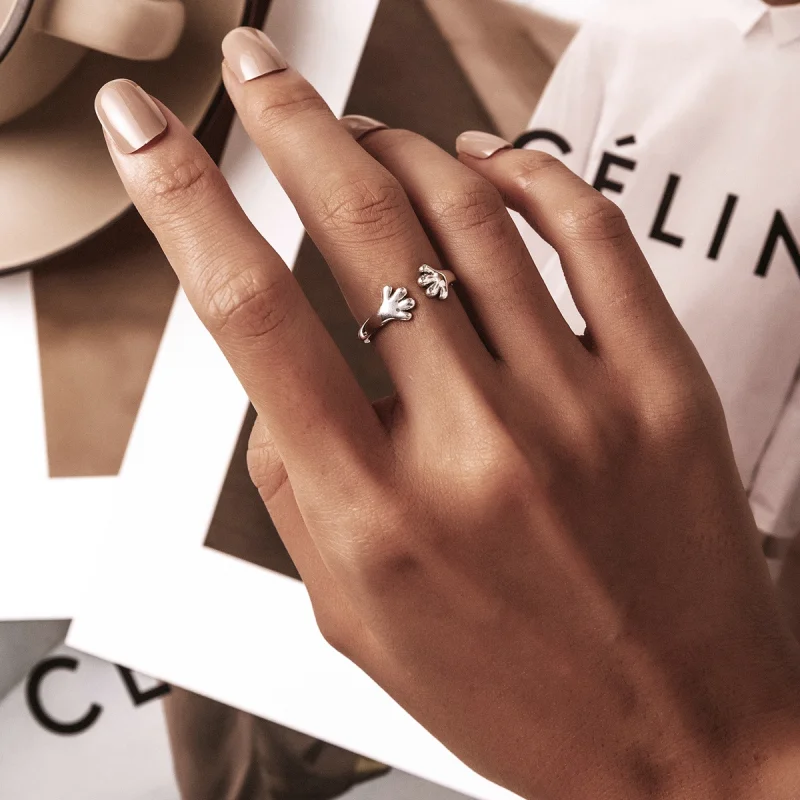 (afbeelding voor) Pandora Style Schattige Puppy Open Ring - BSR225 - Bekijken 7