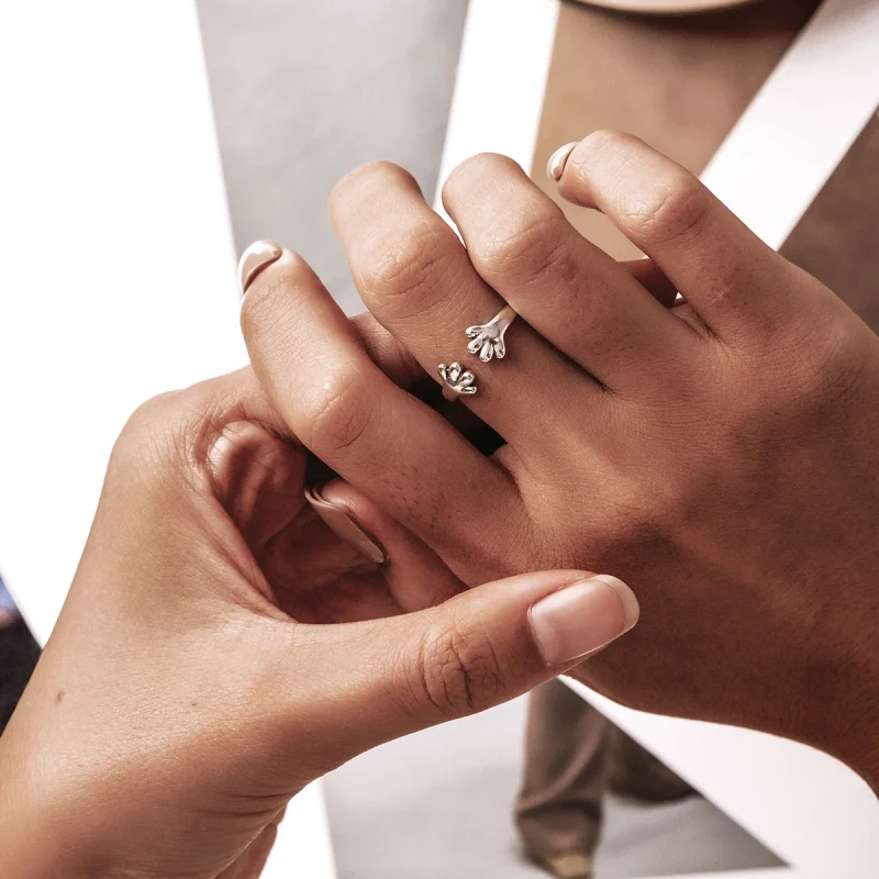 (afbeelding voor) Pandora Style Schattige Puppy Open Ring - BSR225 - Bekijken 8