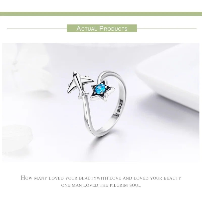 (afbeelding voor) Pandora Style Star Tours Open Ring - SCR322 - Bekijken 3