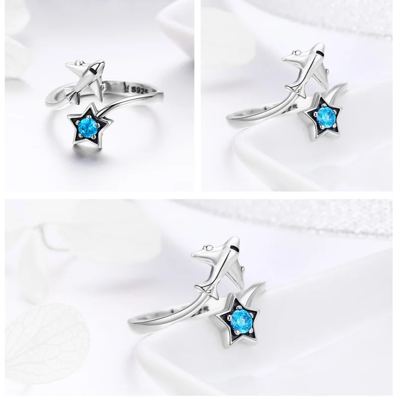 (afbeelding voor) Pandora Style Star Tours Open Ring - SCR322 - Bekijken 4