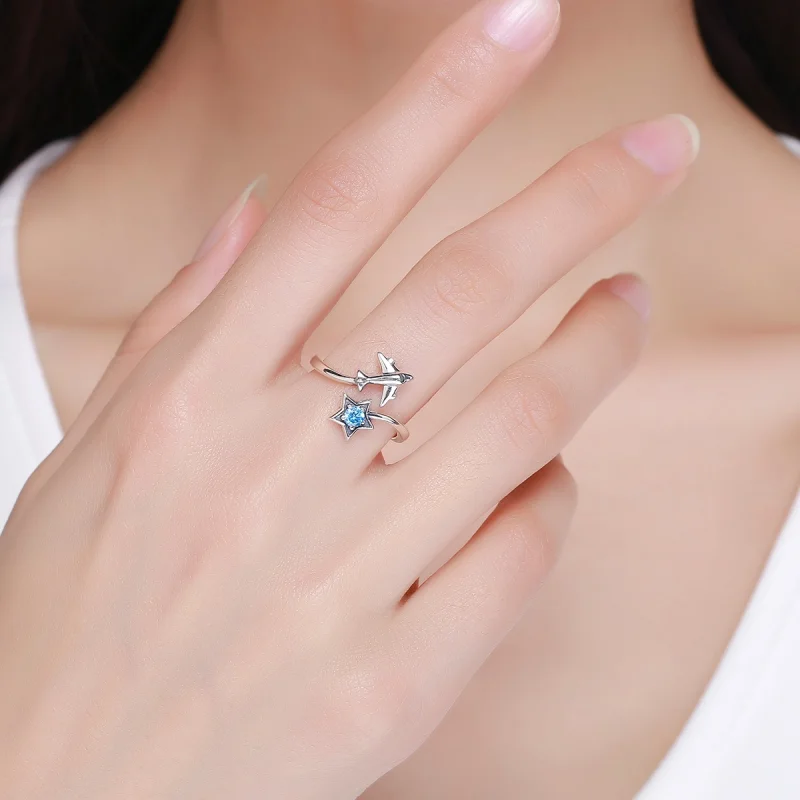 (afbeelding voor) Pandora Style Star Tours Open Ring - SCR322 - Bekijken 6