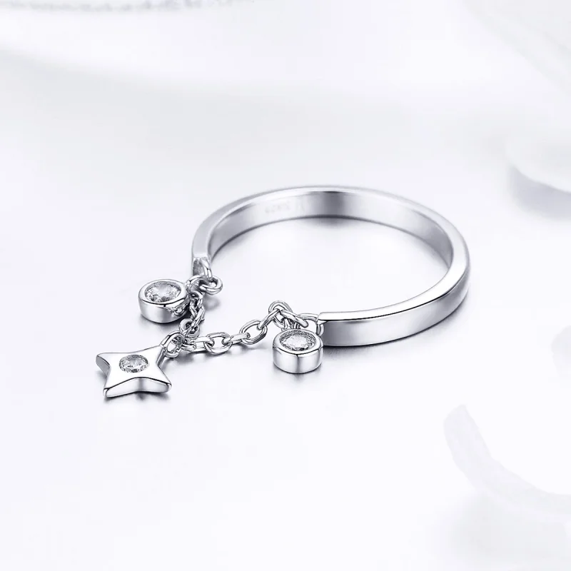 (afbeelding voor) Pandora Style Sterrenhemel Open Ring - SCR408 - Bekijken 4
