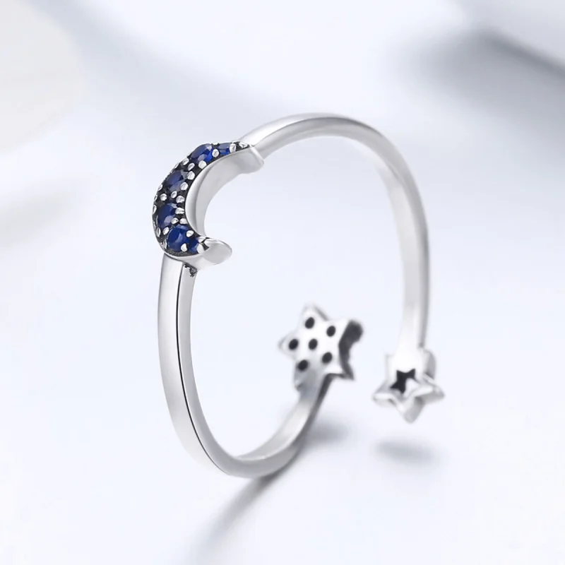 (afbeelding voor) Pandora Style Sterrenhemel Open Ring - SCR437 - Bekijken 4