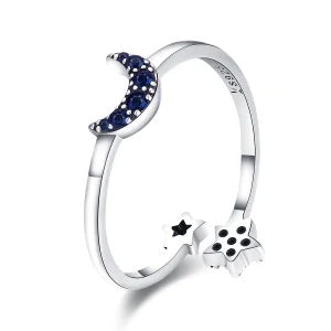 (afbeelding voor) Pandora Style Sterrenhemel Open Ring - SCR437