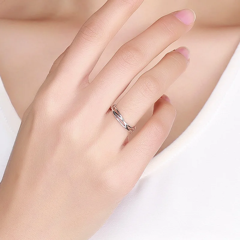 (afbeelding voor) Pandora Style Tijdreizen Open Ring - SCR483 - Bekijken 11