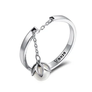 Pandora Style Tranen van bloemen Open Ring - SCR165 (afbeelding voor) Pandora Style Tranen van bloemen Open Ring - SCR165
