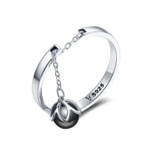 (afbeelding voor) Pandora Style Tranen van bloemen Open Ring - SCR314