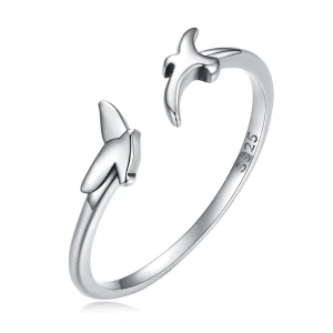 (afbeelding voor) Pandora Style Vogel Open Ring - SCR869