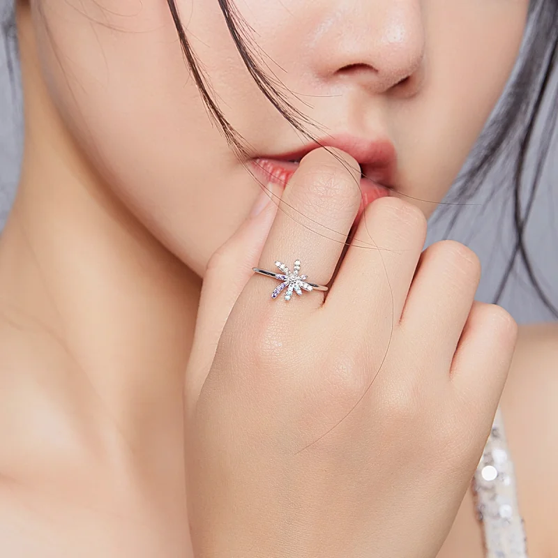 (afbeelding voor) Pandora Style Vuurwerk Open Ring - BSR120 - Bekijken 8