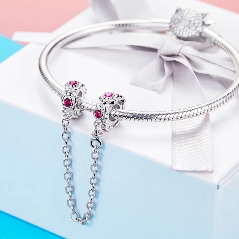 (afbeelding voor) Pandora Style Fairy's Guirlande Veiligheidsketting - BSC035 - Bekijken 4