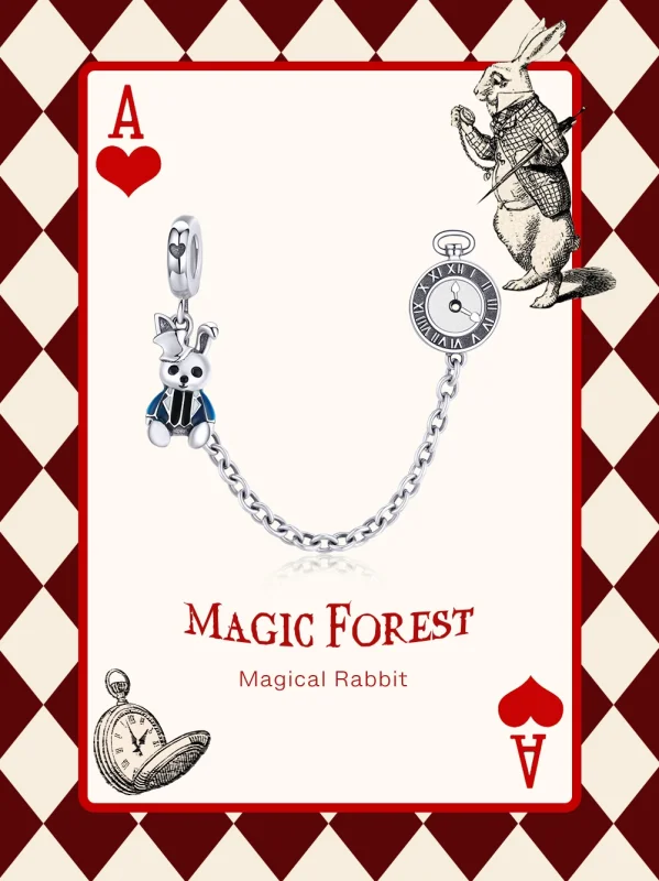 (afbeelding voor) Pandora Style Haas Veiligheidsketting - SCC1443 - Bekijken 6