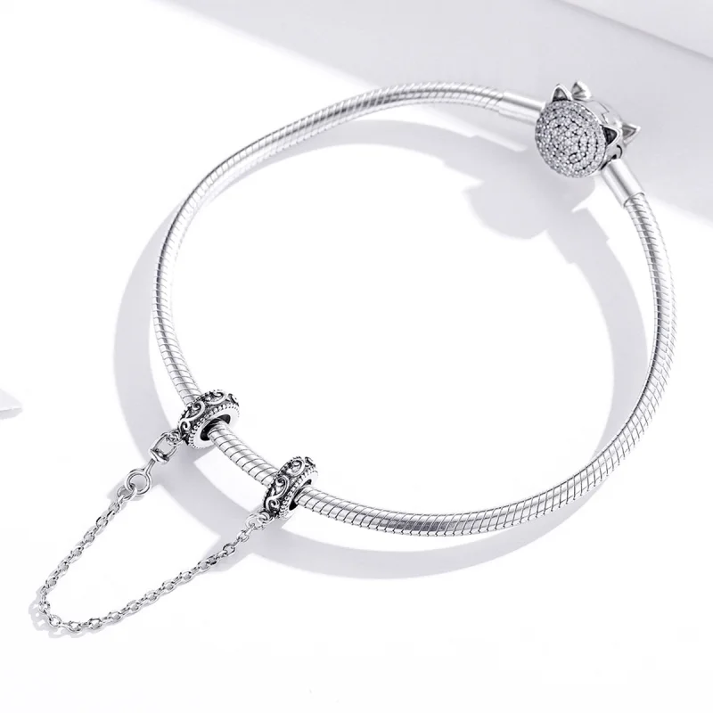 (afbeelding voor) Pandora Style Klassieke wijnstok Veiligheidsketting - SCC1546 - Bekijken 2