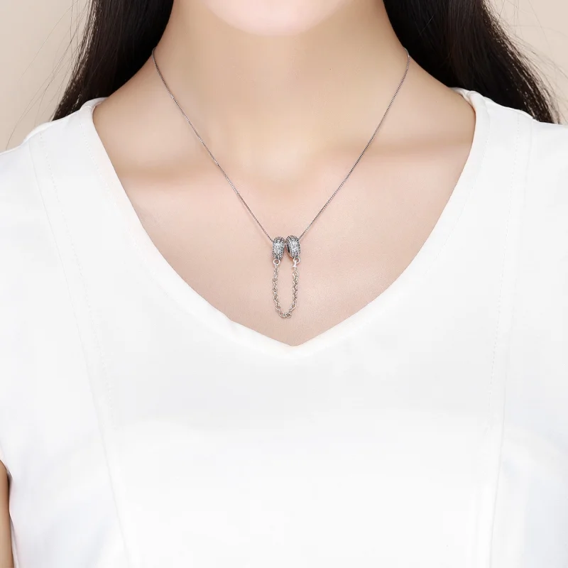 (afbeelding voor) Pandora Style Pavé Veiligheidsketting - SCC812 - Bekijken 5