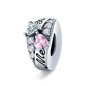 Pandora Style Geliefde Spacer Bedel - BSC283 (afbeelding voor) Pandora Style Geliefde Spacer Bedel - BSC283