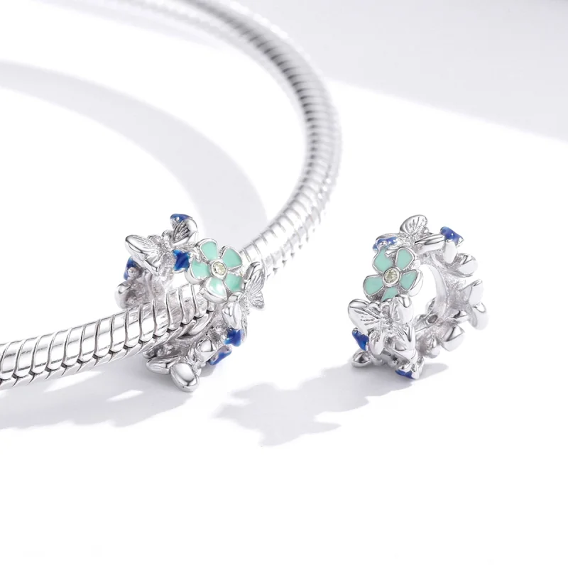 (afbeelding voor) Pandora Style Kleurrijke tuin Spacer Bedel - BSC288 - Bekijken 4