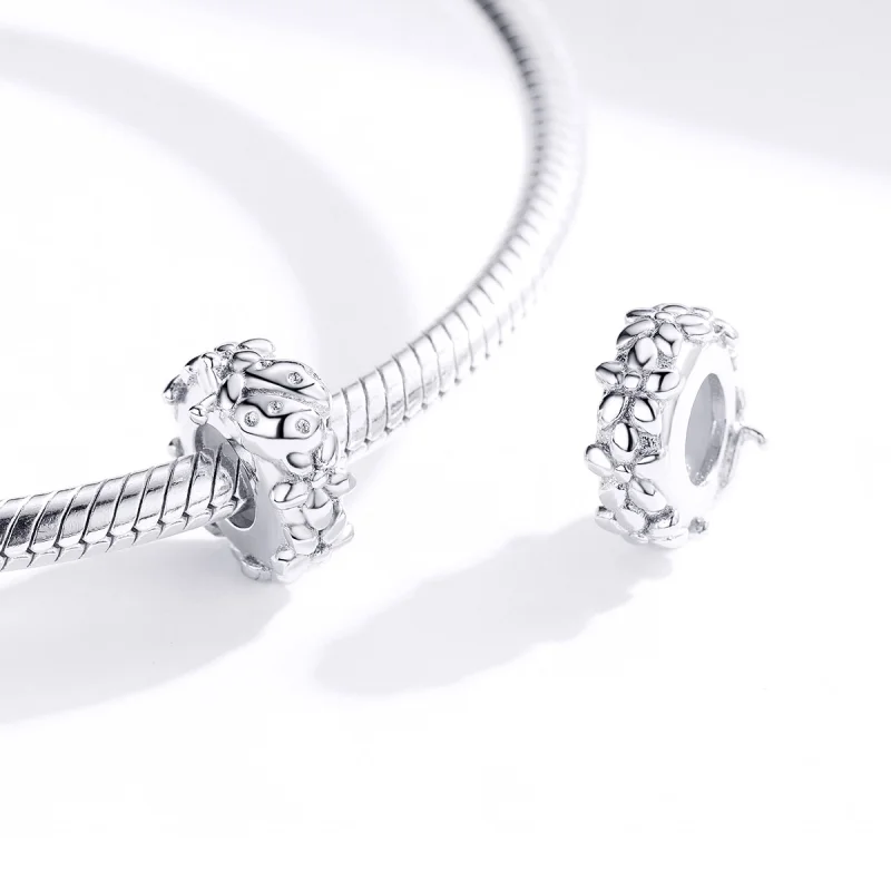 (afbeelding voor) Pandora Style Lieveheersbeestje Spacer Bedel - BSC112 - Bekijken 3