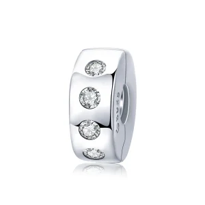 (afbeelding voor) Pandora Style Zirkonia Spacer Bedel - BSC165