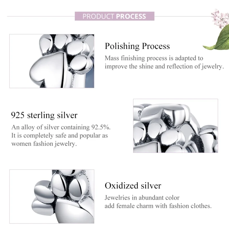 (afbeelding voor) Pandora Style Zoete Harten Spacer Bedel - SCC1504 - Bekijken 8