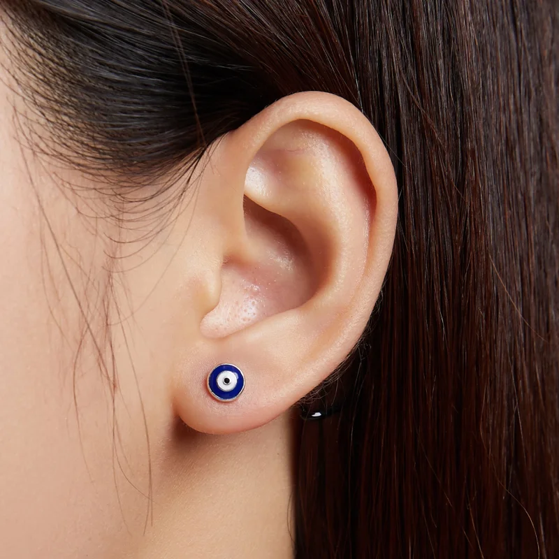 (afbeelding voor) Pandora Style Beschermoog Oorknopjes - SCE1207-BU - Bekijken 3