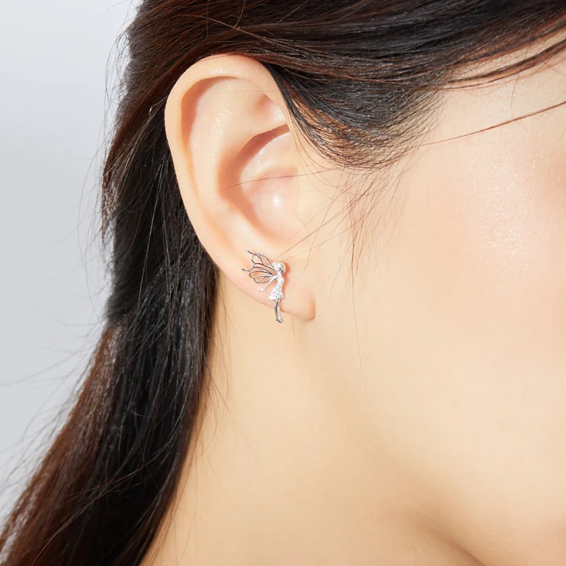 (afbeelding voor) Pandora Style Bloem Elf Oorknopjes - BSE338 - Bekijken 7