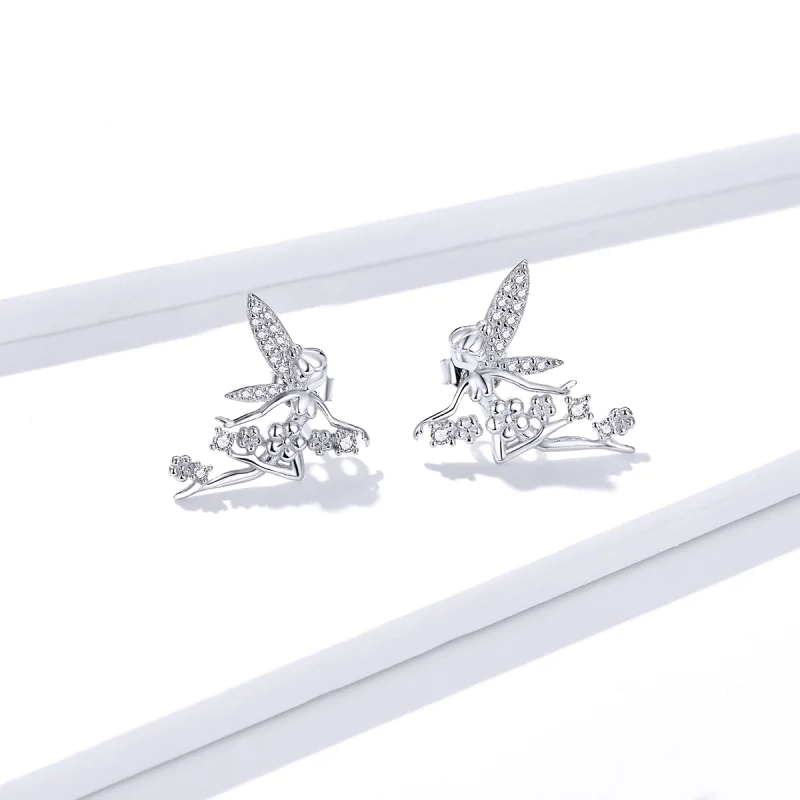 (afbeelding voor) Pandora Style Bloem Elf Oorknopjes - BSE341 - Bekijken 2