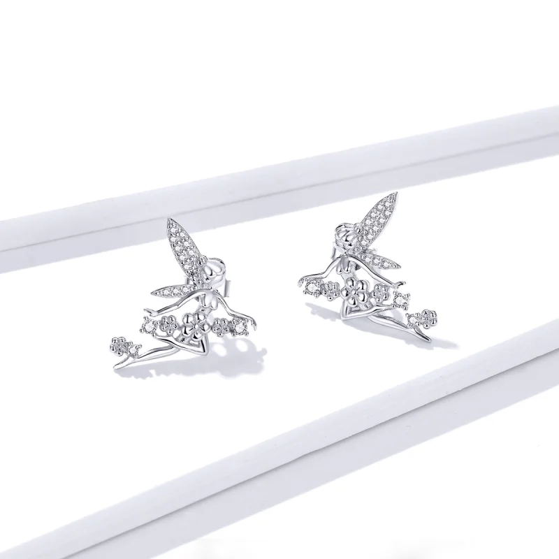 (afbeelding voor) Pandora Style Bloem Elf Oorknopjes - BSE341 - Bekijken 3