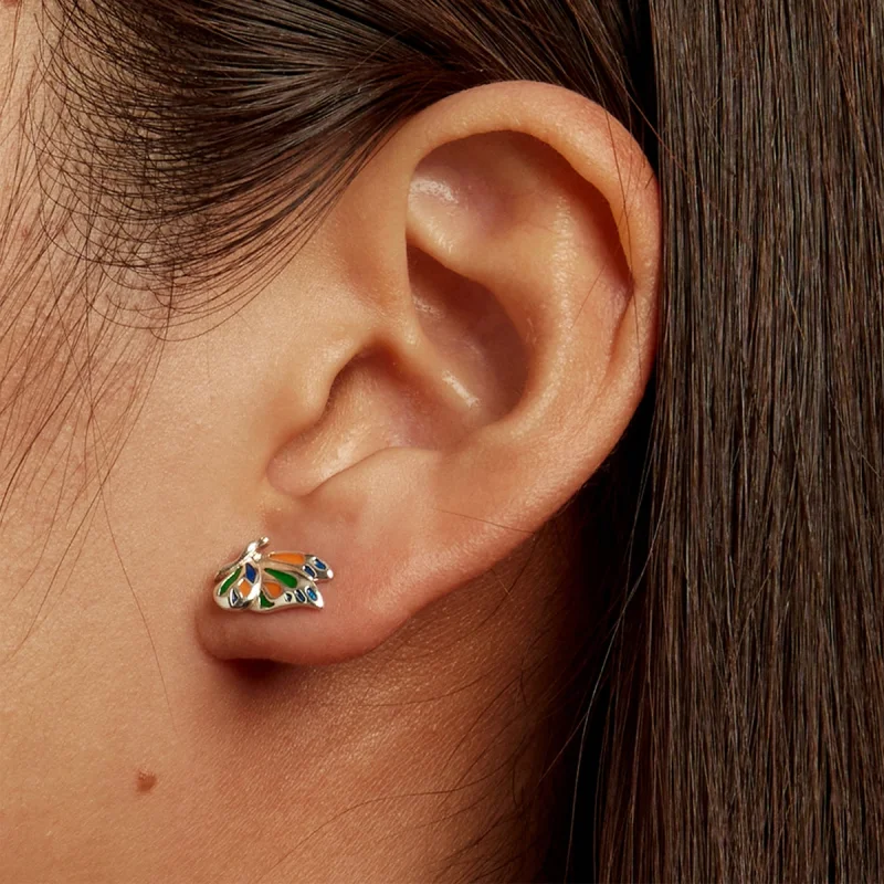 (afbeelding voor) Pandora Style Briljante vlinder Oorknopjes - SCE1359 - Bekijken 6