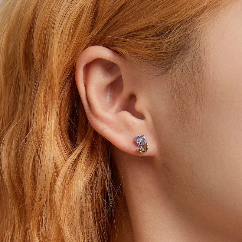 (afbeelding voor) Pandora Style Delicate bloemen Oorknopjes - BSE592-VT - Bekijken 5