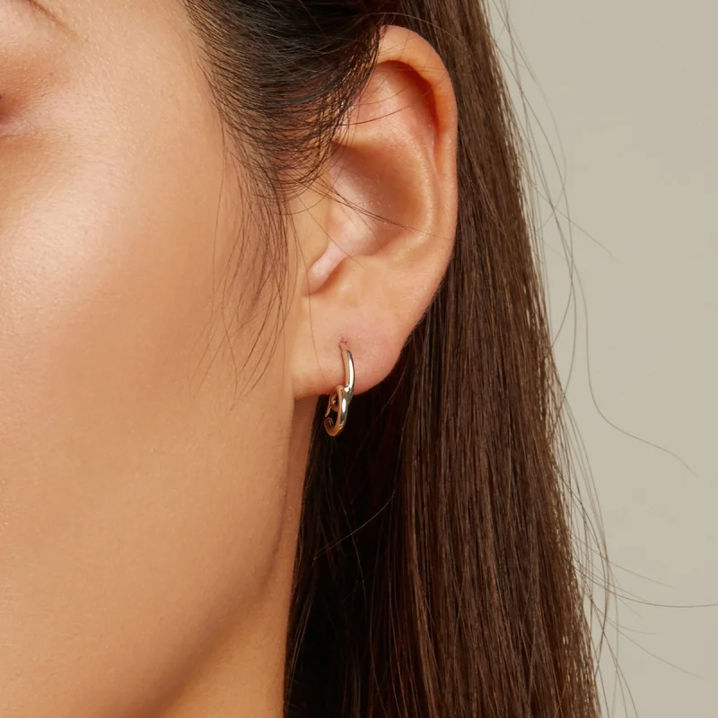 (afbeelding voor) Pandora Style Eenvoudige liefde Oorknopjes - SCE1333 - Bekijken 5