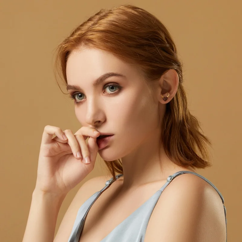 (afbeelding voor) Pandora Style Hertenliefde Oorknopjes - BSE313 - Bekijken 7