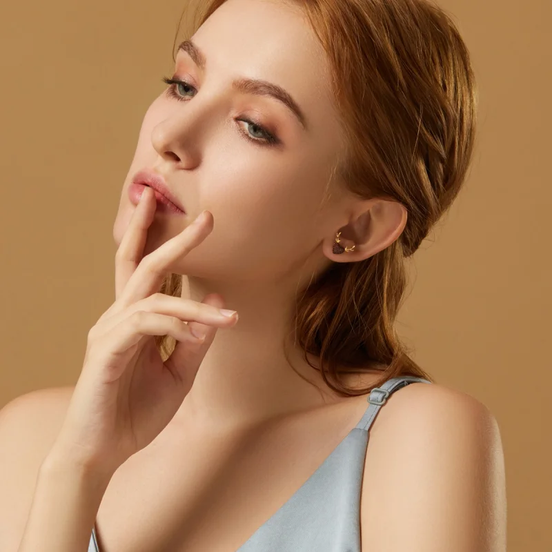 (afbeelding voor) Pandora Style Hertenliefde Oorknopjes - BSE313 - Bekijken 8