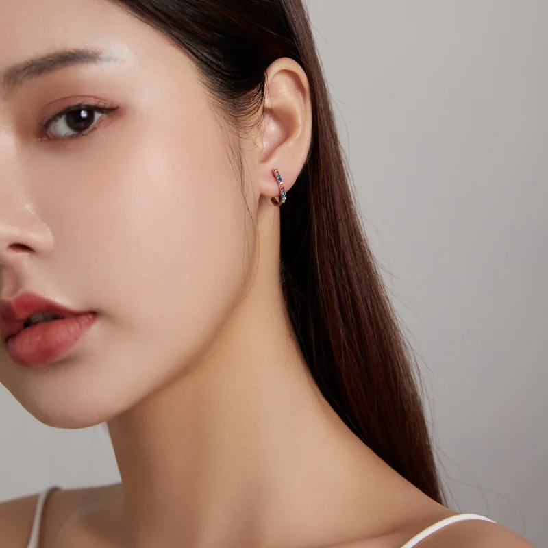 (afbeelding voor) Pandora Style Kerststok Oorknopjes - SCE1167-A - Bekijken 4