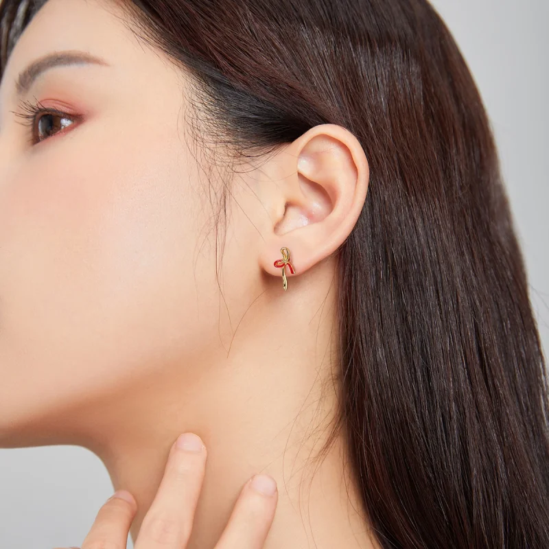 (afbeelding voor) Pandora Style Kleine wens Oorknopjes - SCE1058 - Bekijken 4