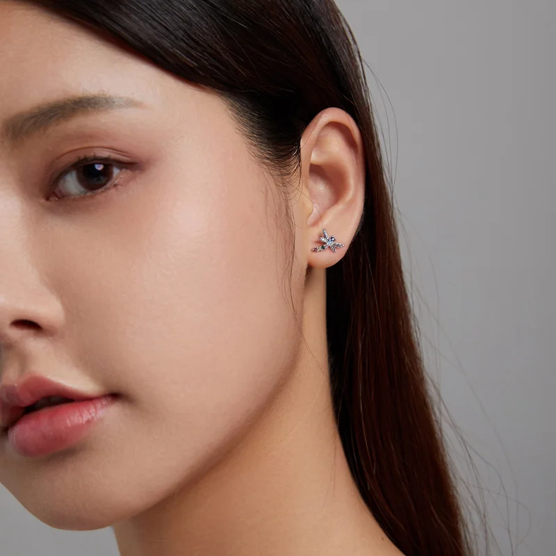 (afbeelding voor) Pandora Style Kleurrijke Dragonfly Oorknopjes - BSE515 - Bekijken 8