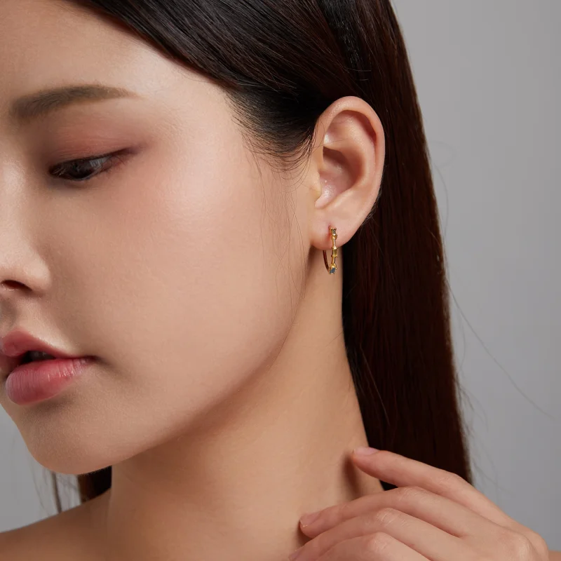 (afbeelding voor) Pandora Style Kleurrijke Zirkoon Oorknopjes - SCE1211 - Bekijken 6