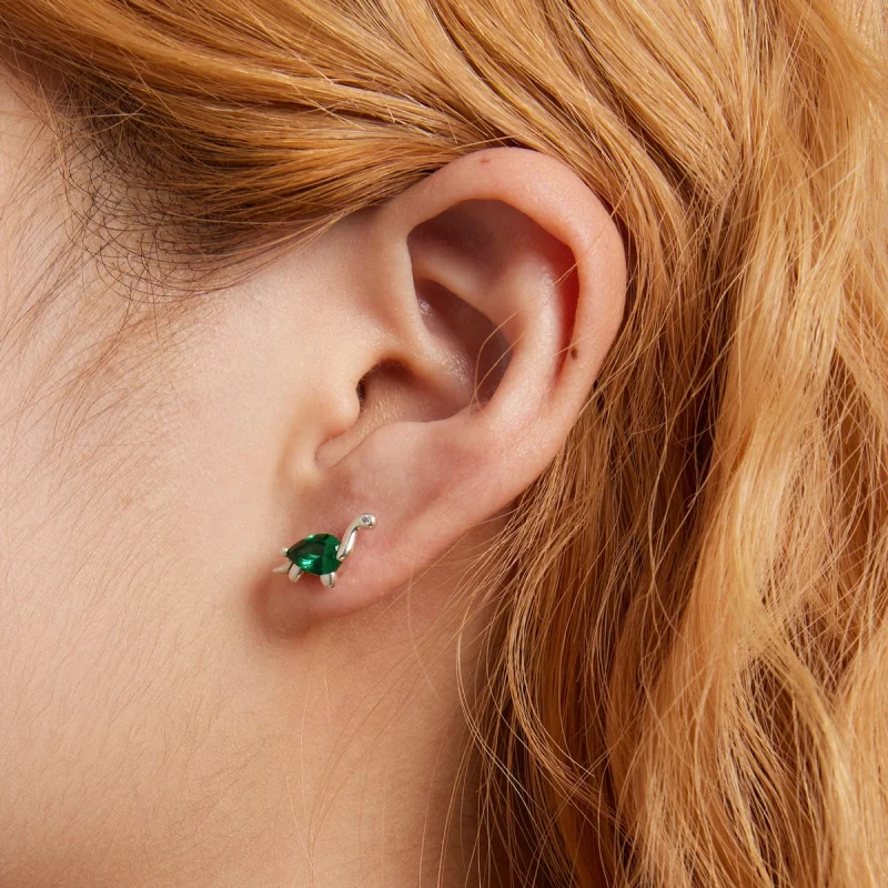 (afbeelding voor) Pandora Style Leuke Dinosaurus Oorknopjes - SCE1379 - Bekijken 6