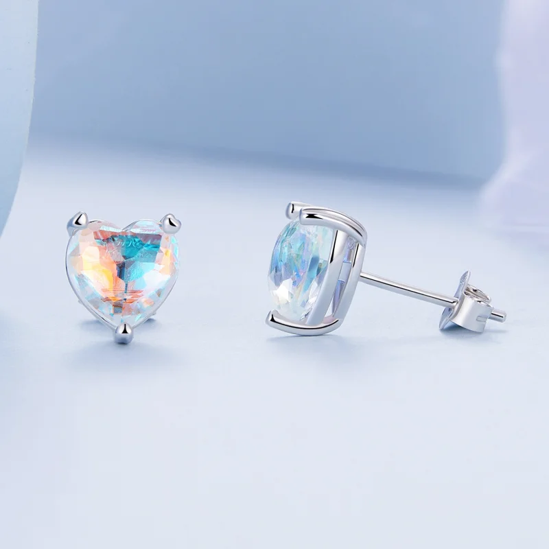 (afbeelding voor) Pandora Style Liefde Symphony Glass Oorknopjes - BSE713 - Bekijken 3