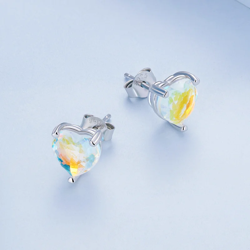(afbeelding voor) Pandora Style Liefde Symphony Glass Oorknopjes - BSE713 - Bekijken 4