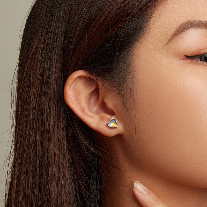 (afbeelding voor) Pandora Style Liefde Symphony Glass Oorknopjes - BSE713 - Bekijken 5