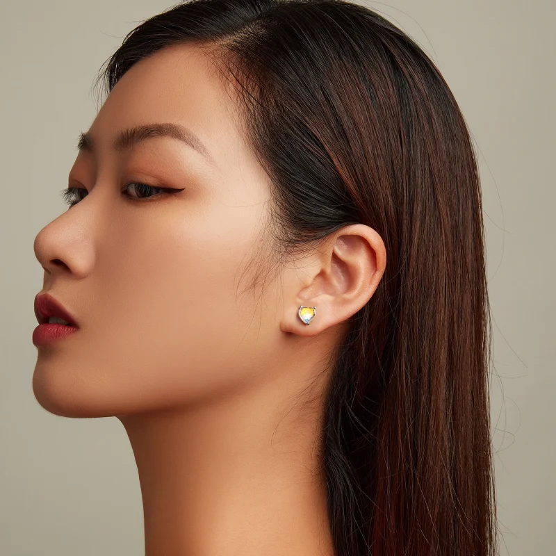 (afbeelding voor) Pandora Style Liefde Symphony Glass Oorknopjes - BSE713 - Bekijken 6