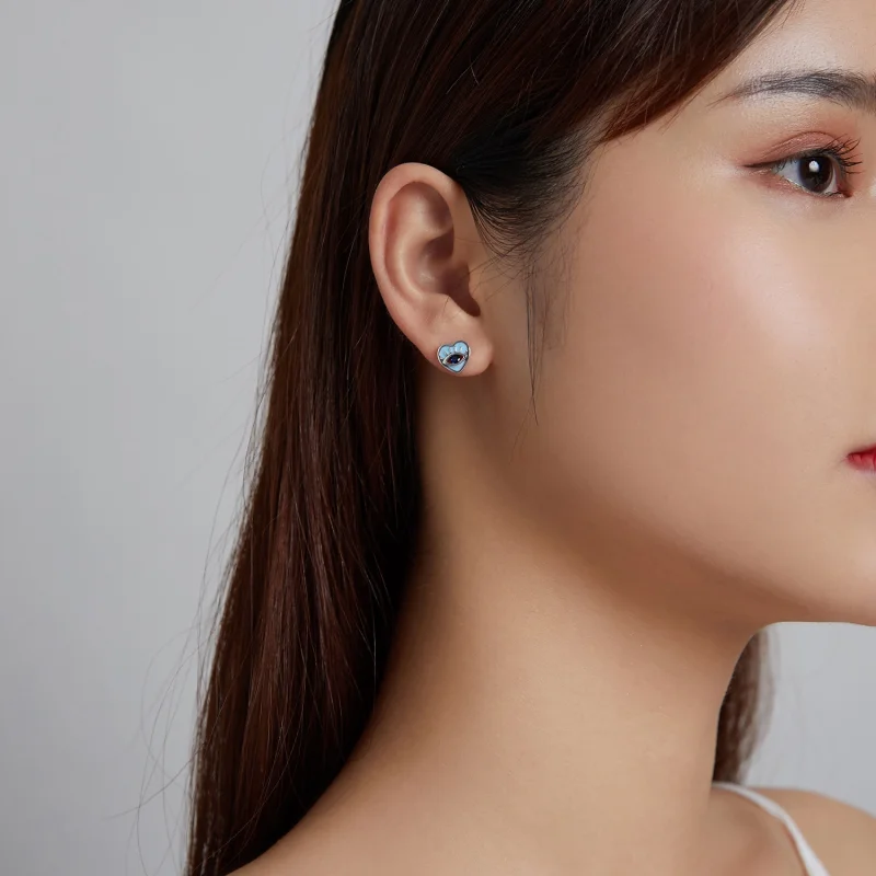 (afbeelding voor) Pandora Style Liefdeswacht Oorknopjes - SCE1134 - Bekijken 5