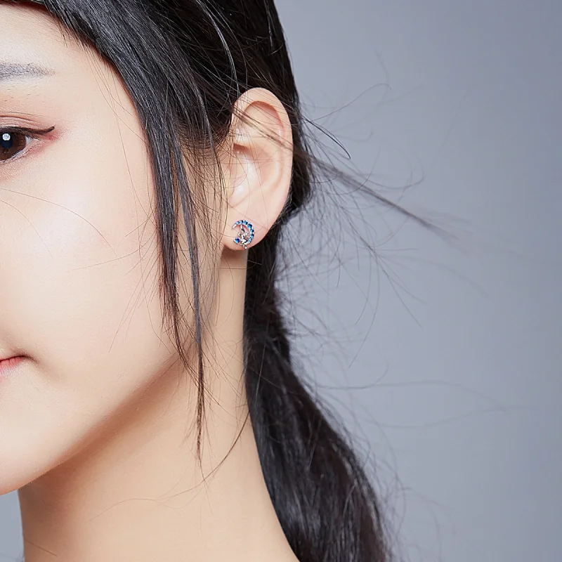 (afbeelding voor) Pandora Style Maan Elf Oorknopjes - BSE376 - Bekijken 8