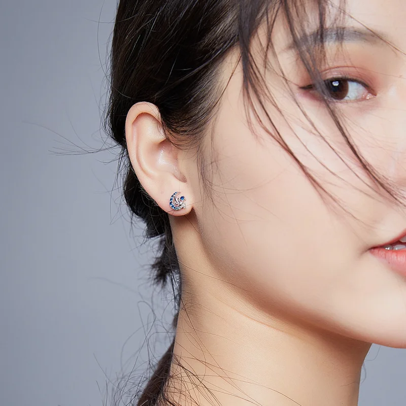 (afbeelding voor) Pandora Style Maan Elf Oorknopjes - BSE376 - Bekijken 9