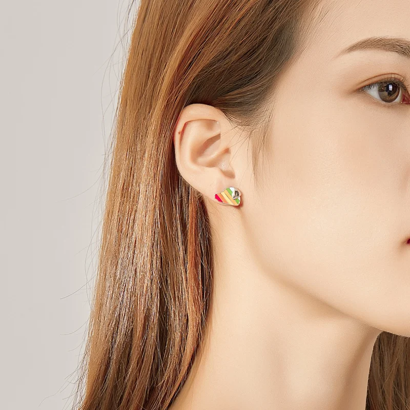 (afbeelding voor) Pandora Style Regenboog Hond Oorknopjes - SCE825 - Bekijken 5