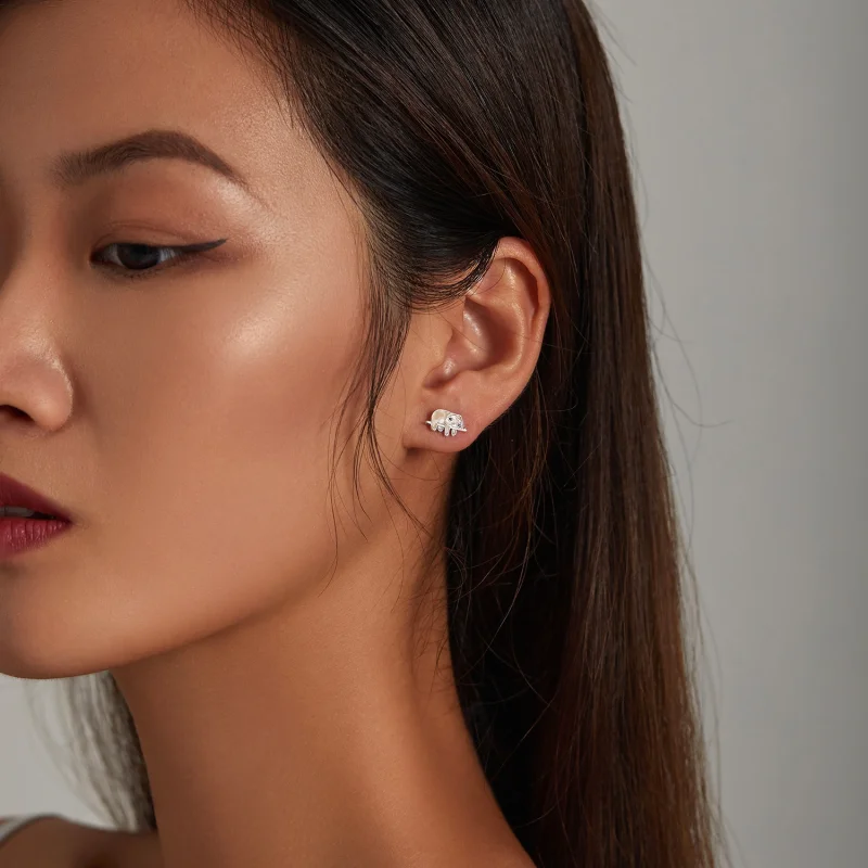 (afbeelding voor) Pandora Style Schattige Luiaard Oorknopjes - SCE1280 - Bekijken 6