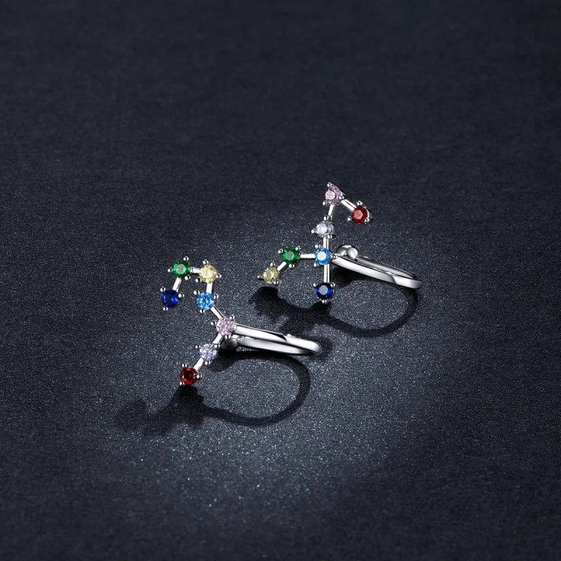 (afbeelding voor) Pandora Style Star Track Oorknopjes - BSE457 - Bekijken 5