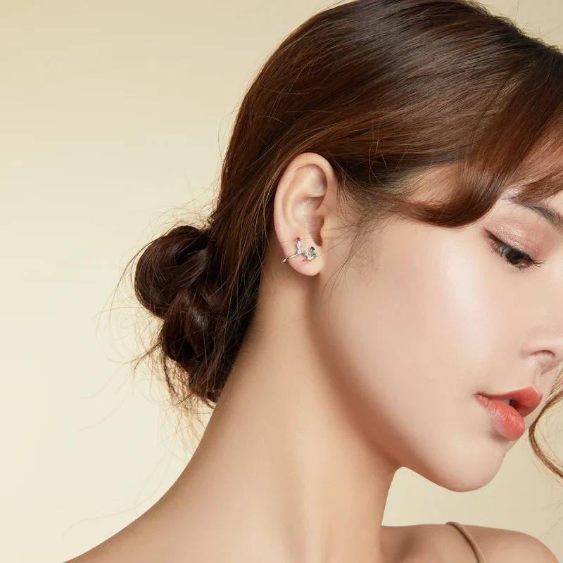 (afbeelding voor) Pandora Style Star Track Oorknopjes - BSE457 - Bekijken 7