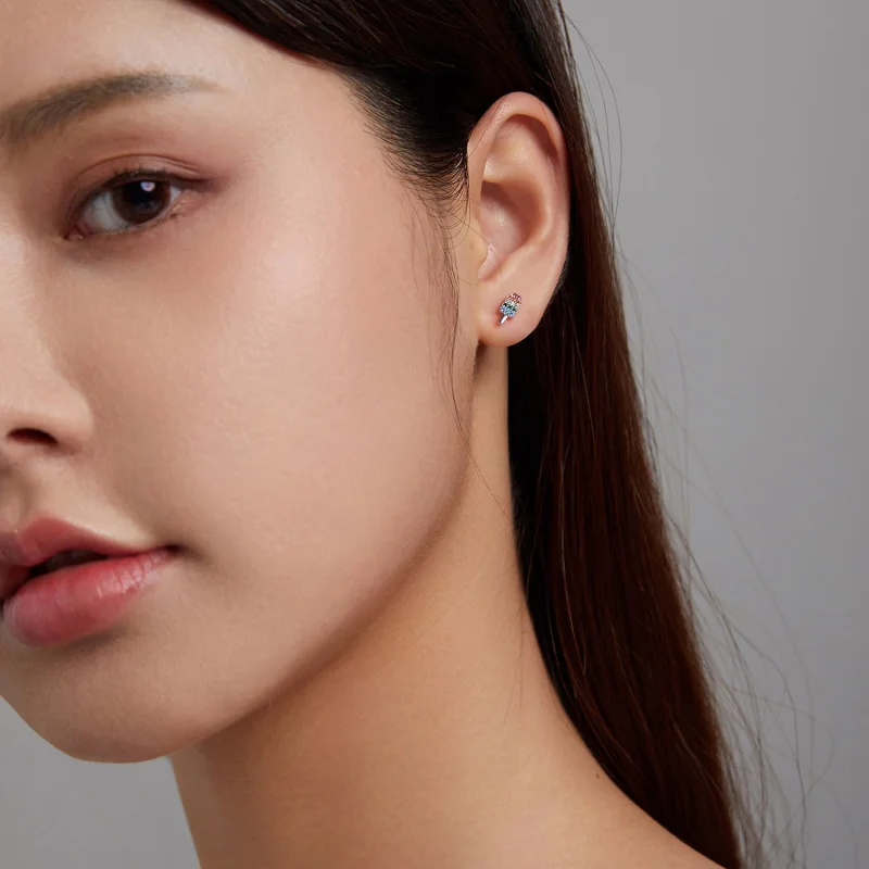 (afbeelding voor) Pandora Style Summer Sweetheart - IJs Oorknopjes - BSE491-A - Bekijken 5