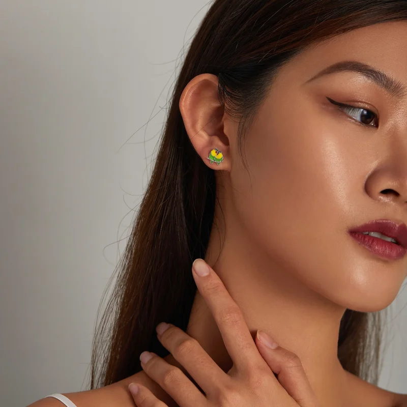 (afbeelding voor) Pandora Style Twee Wielewaal Oorknopjes - SCE1278 - Bekijken 7