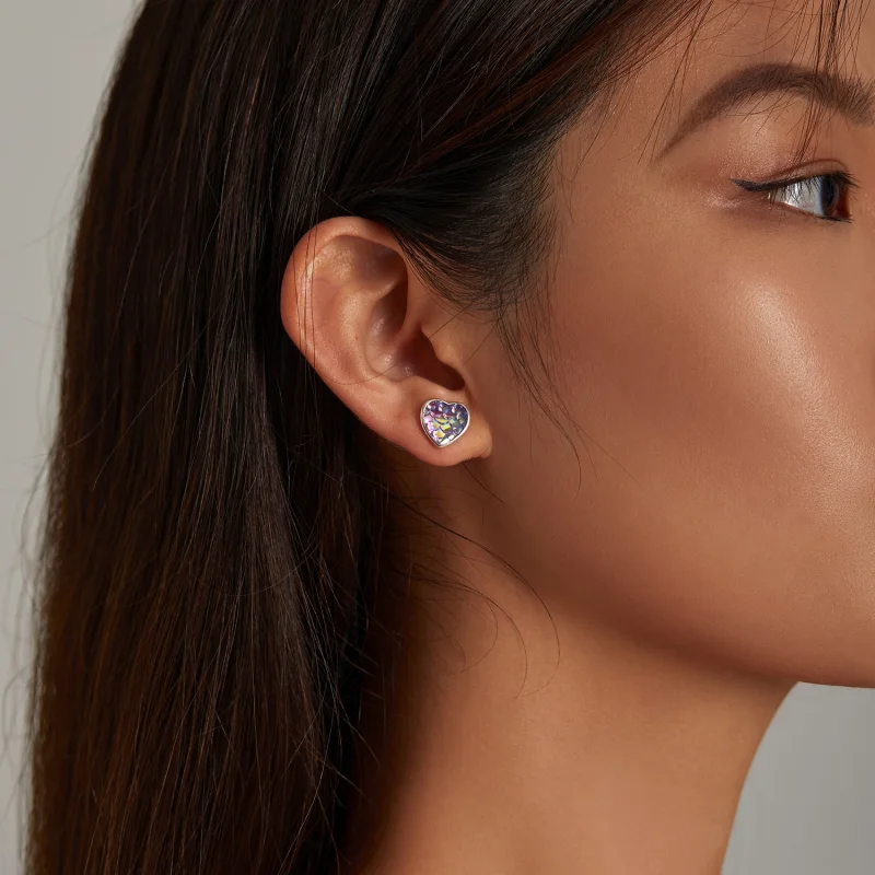 (afbeelding voor) Pandora Style Vis Schaal Hart Oorknopjes - SCE1300 - Bekijken 7